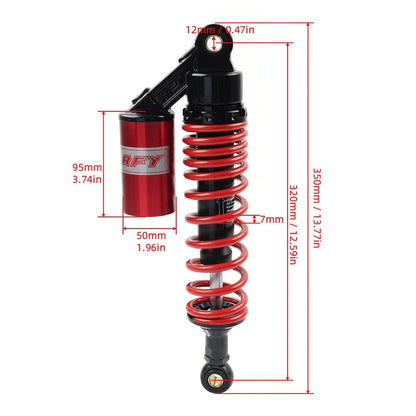 7MM Spring 320MM Rear Shock Absorber for Honda & Kawasaki Motorcycles