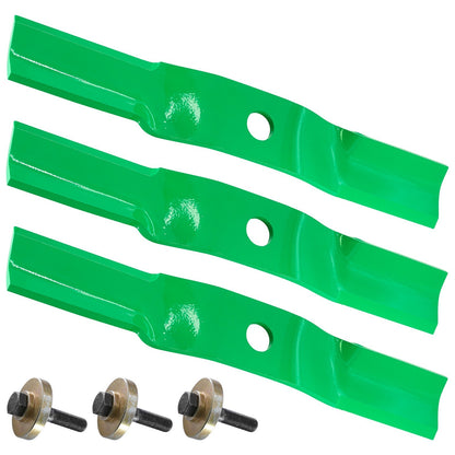 48 Inch Deck Blades Replacement with Bolt Washer for Land Pride FDR1548 (2000–2015)
