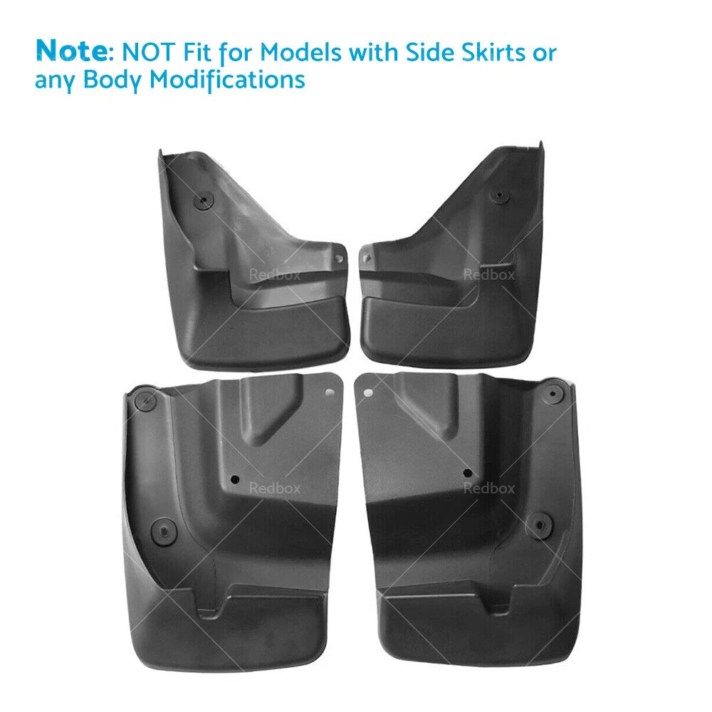 4 x Splash Guard Mud Flap for Toyota Hiace H200 (2005-2019)