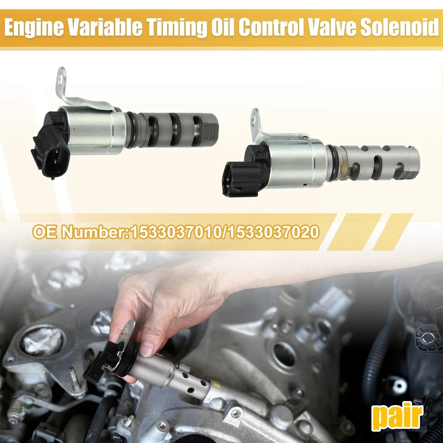 VVT Solenoid Pair for Lexus CT200h (2011-2014)