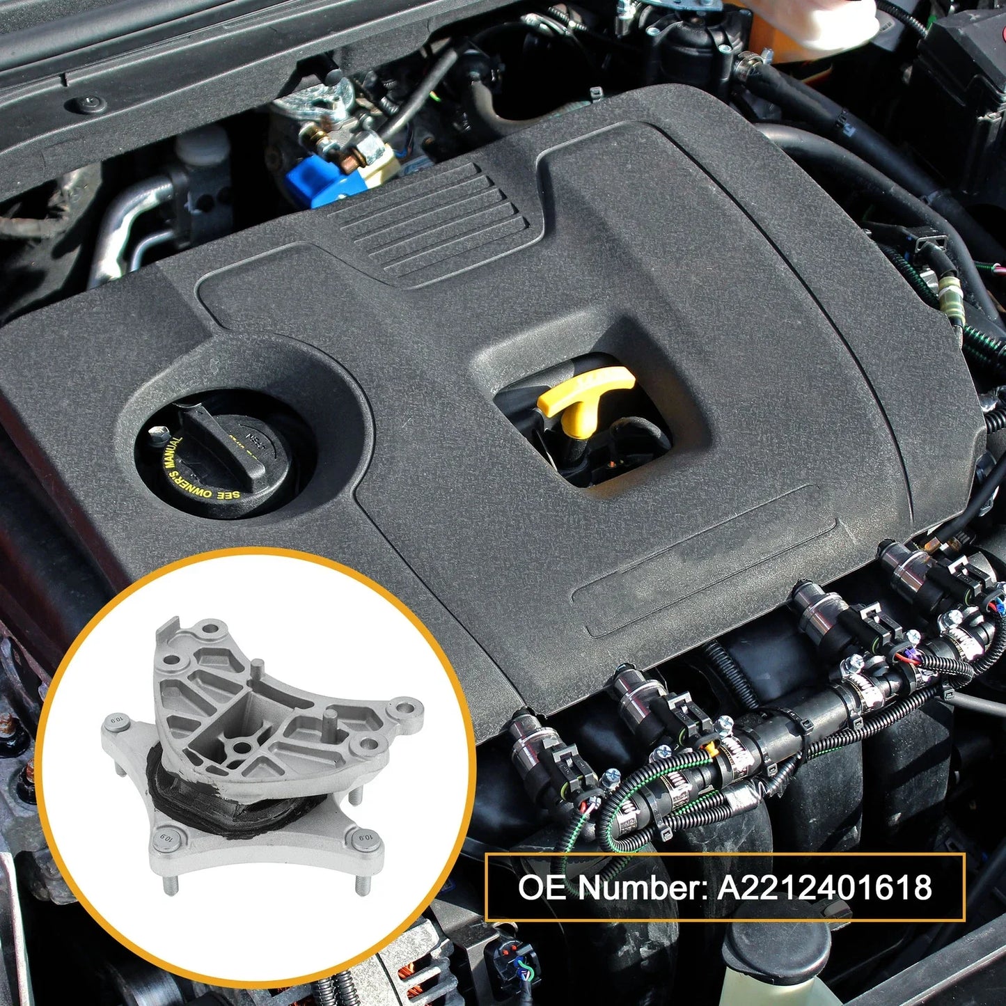 Engine Motor Mount for Mercedes Benz S-Class W221 (2005-2013)