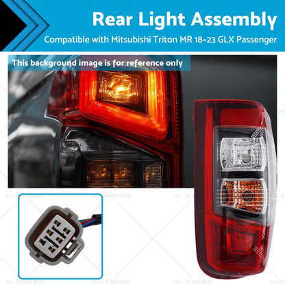 LH Left Tail Light LED for Mitsubishi Triton MR (2018-2023)