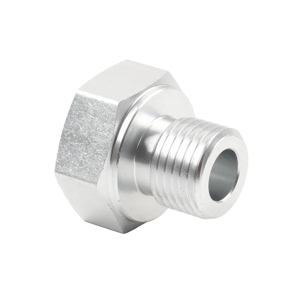 M16x1.5 to 1/8 NPT Oil Pressure Sensor Adapter for GM LS Engines
