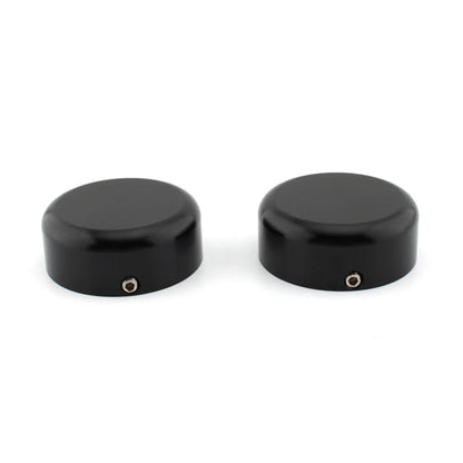 Black Front Fork Cover Caps for Harley Sportster S 1250 RH1250 (2021-2023)