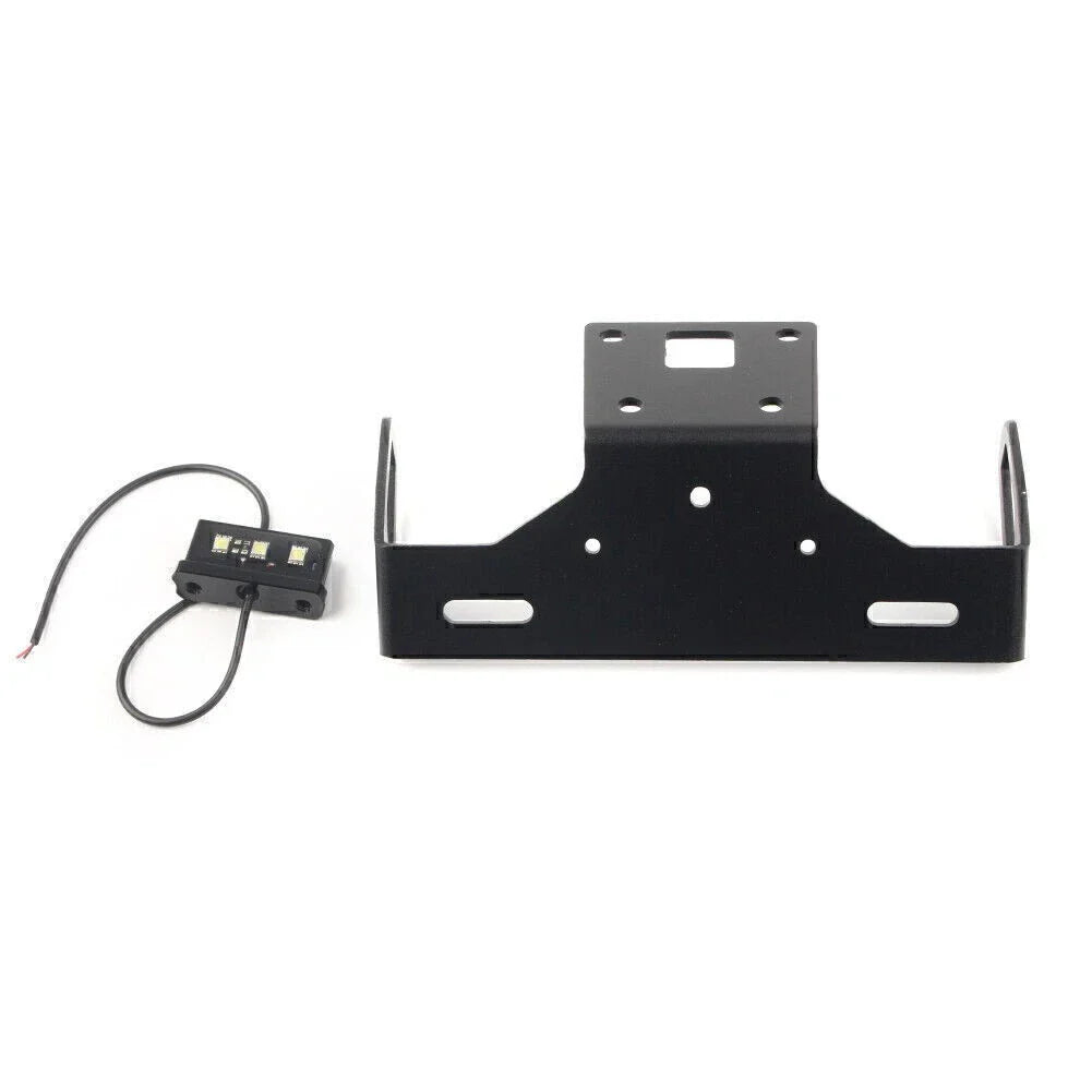 Fender Eliminator License Plate Holder Black for Kawasaki Z800 (2013-2018)