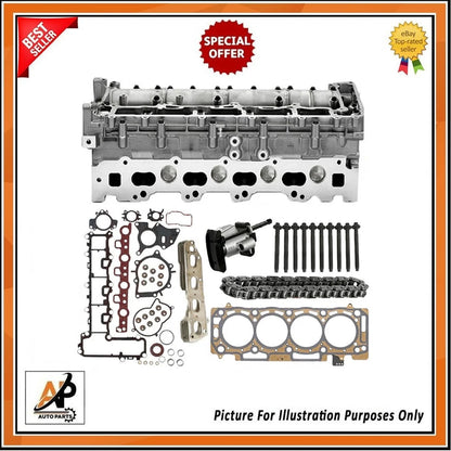Engine Rebuild Kit with Cylinder Bare Head for Peugeot 2.0 BlueHDi DW10FUD (2011–2017)