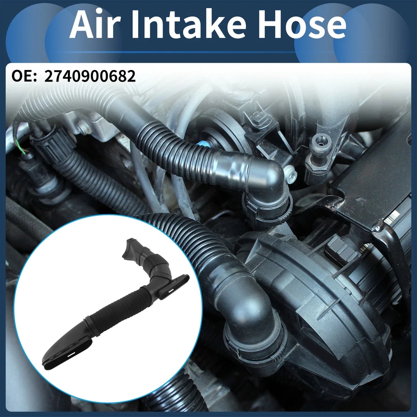 Engine Air Intake Hose for Mercedes Benz (2010-2015)