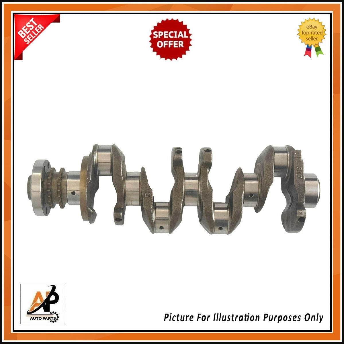 Crankshaft Without Gear Replacement for BMW MINI 2.0 Diesel N47 (2007–2016)