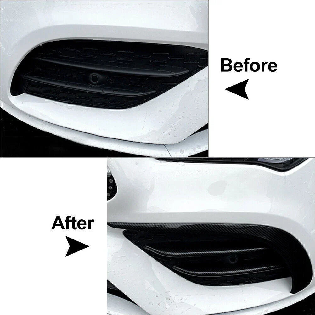 Front Fog Light Cover Trim for Mercedes Benz CLA C118 (2021-2023)