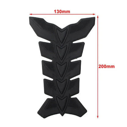 3D Red Fish Bone Gas Fuel Oil Tank Pad Decal Sticker for Motorcycle
