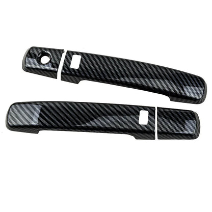 Carbon Fiber Style Smart Side Door Handle Covers for Nissan Altima (2008-2013)