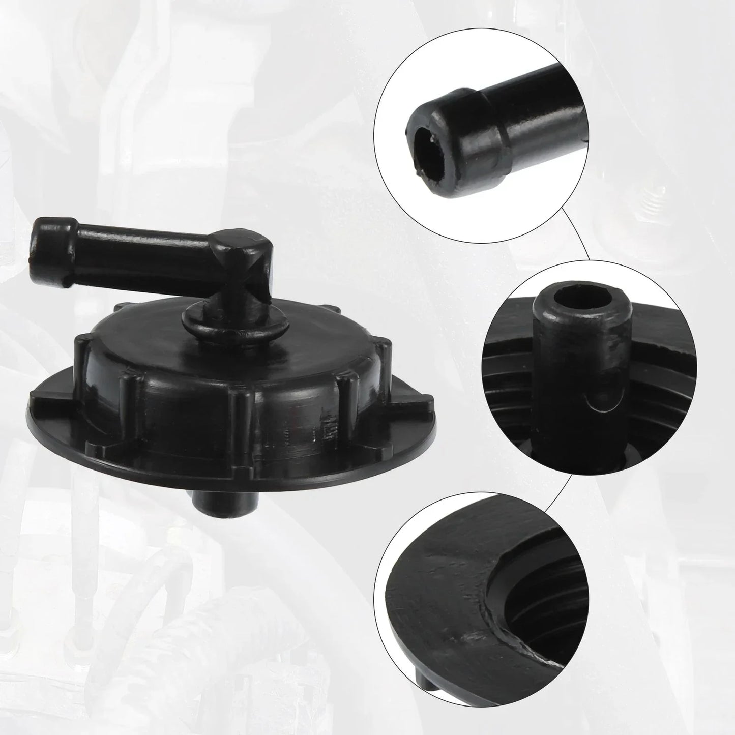 3 x Windshield Washer Fluid Reservoir Caps for Acura CL (1997-1999)