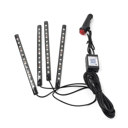 48 LED RGB Voice Control Decorative Floor Atmosphere Light Lamp