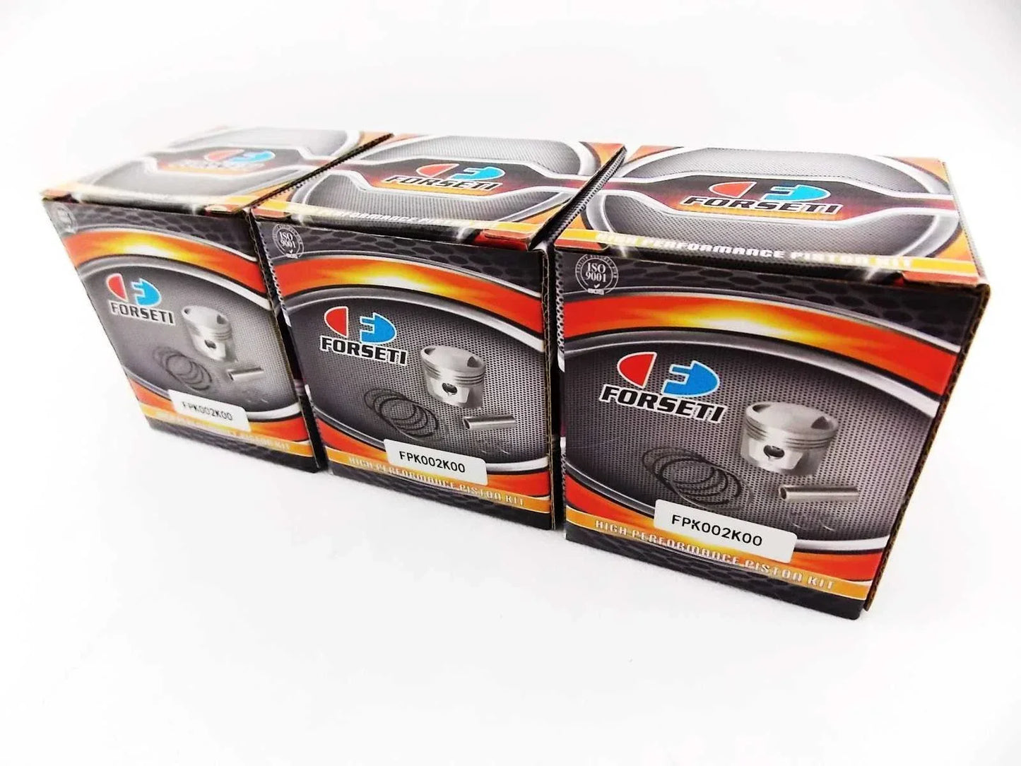0.5mm O/S FORSETI PISTON KIT 45.5mm RINGS CLIPS for KAWASAKI S1-A 250SS (1973)