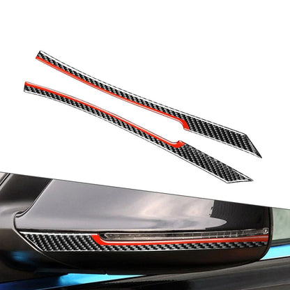 Carbon Fiber Rearview Mirror Trim for Audi Q5 Q7 (2008-2018)