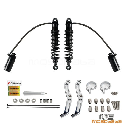 Monotube Remote Reservoir Shocks for Harley Street Glide EFI FLHX (2014-2024)