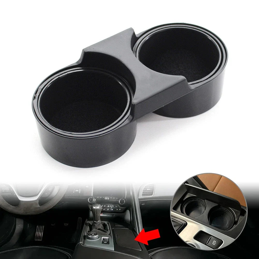 ABS Black Dual Cup Holder for Corvette C7 (2014-2020)