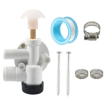 Upgraded Toilet Water Valve Assembly for Dometic Sealand (Fits 385314349)