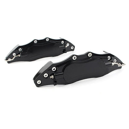 3D Metal Brake Caliper Covers Large for Universal Car Black