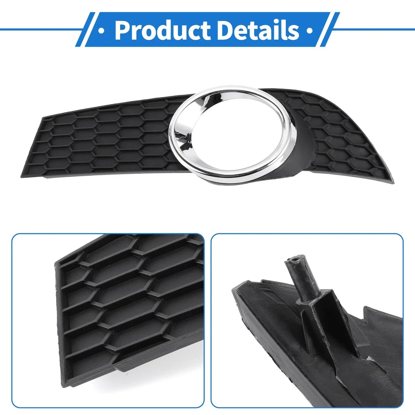 Front Left Fog Light Grill for Chevrolet Aveo (2009-2011)