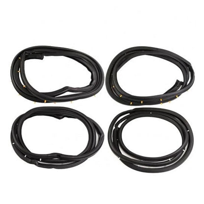 Door Rubber Seal Weatherstrip Set 4 Fits Mazda 323 4D Sedan BG Serie 1992-94 D07