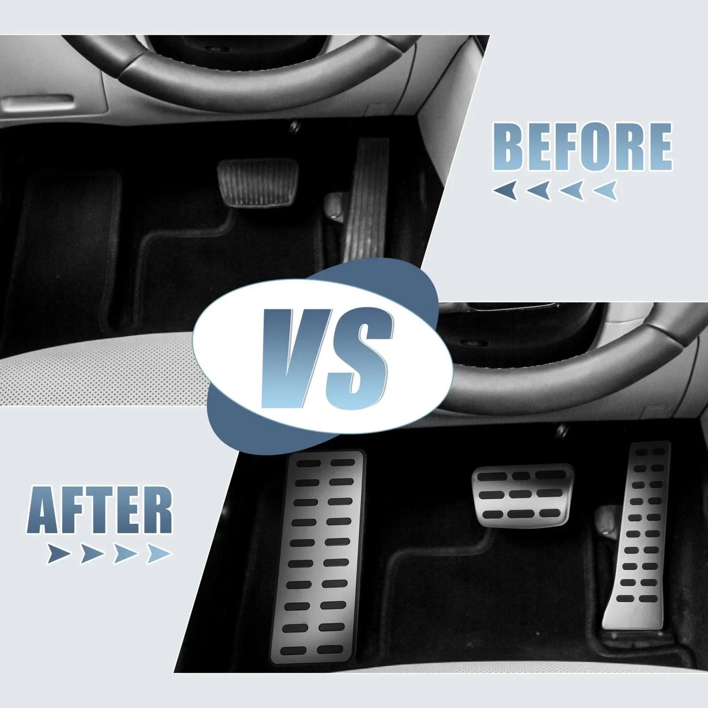 Anti-Slip Brake Gas Accelerator Pedal Pads for Hyundai Tucson (2016-2023)