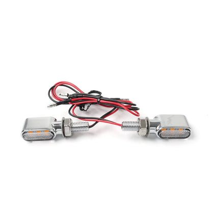 Mini Turn Signal Indicator Lights Amber for Universal Cars