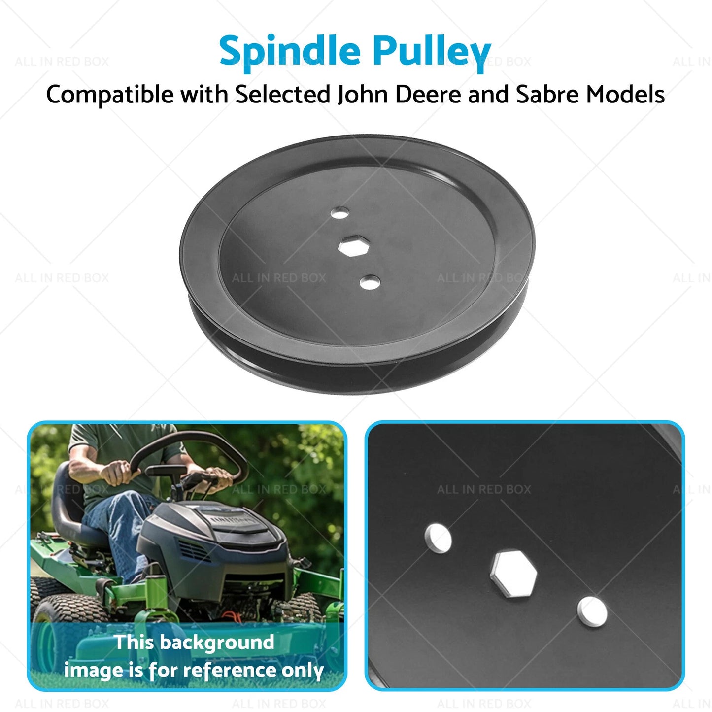 Blade Spindle Pulley for John Deere Sabre Mowers D105