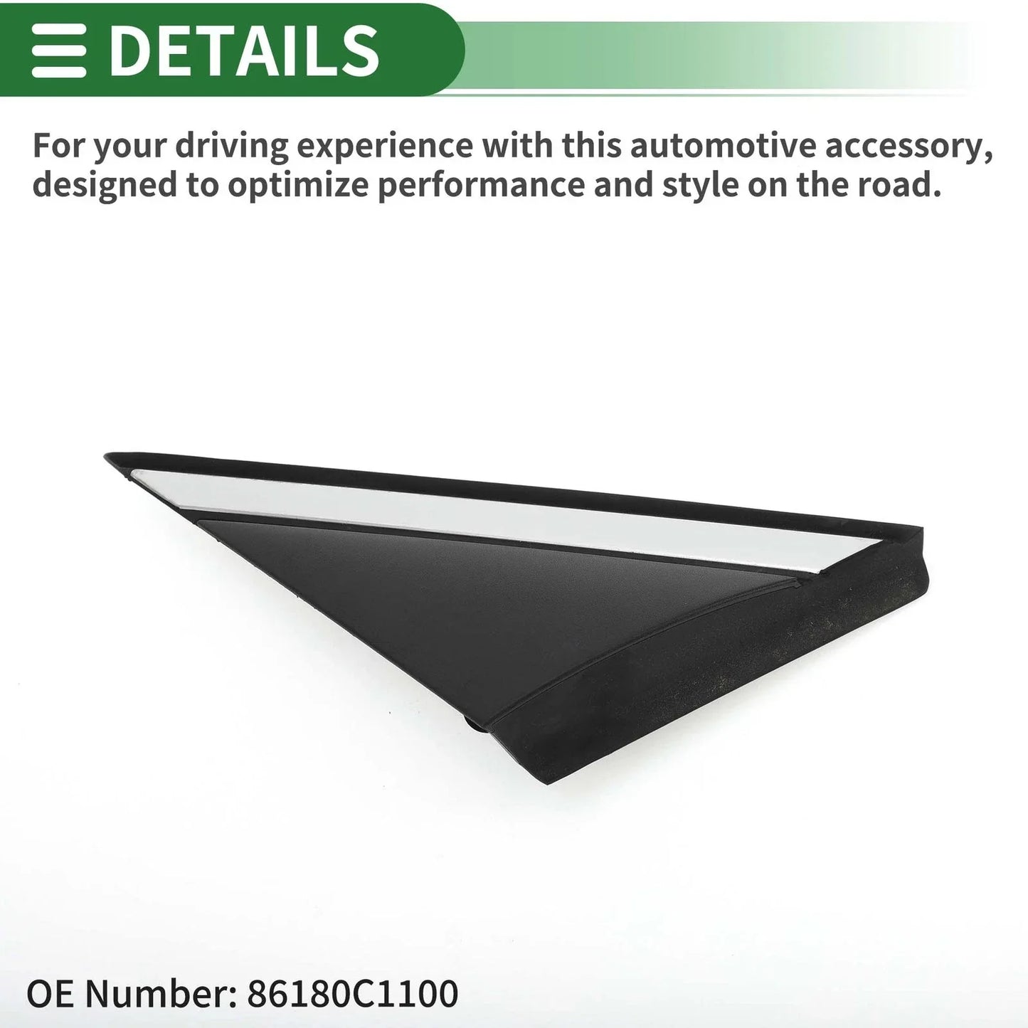 Front Left Pillar Triangle Trim for Hyundai Sonata (2015-2018)
