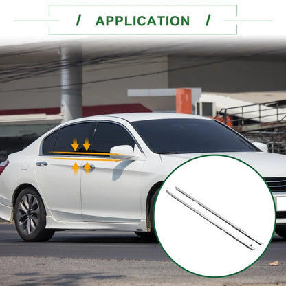 2 x Rear Weatherstrip Window Seal for Honda Accord (No. 72910SDAA01)