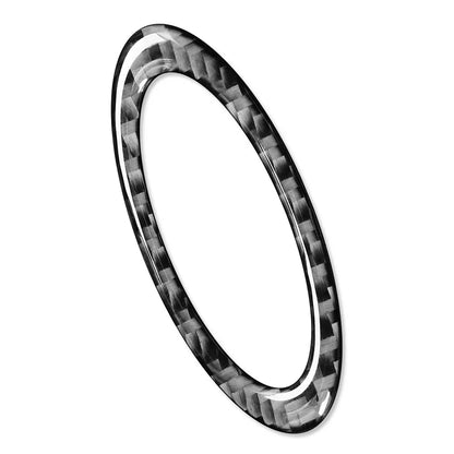 Carbon Fiber Steering Wheel Center Ring Cover for Ford Mondeo (2013-2019)