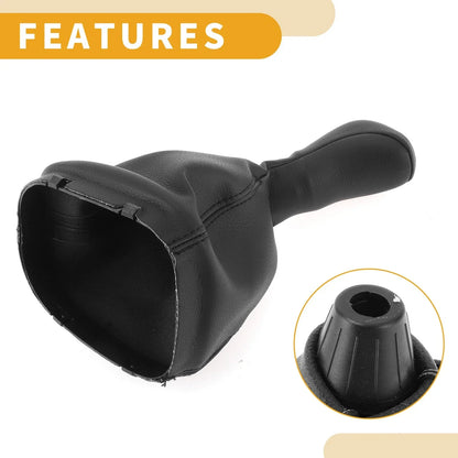 6 Speed Shift Knob & Boot Cover for Mercedes-Benz C-Class (2001-2007)
