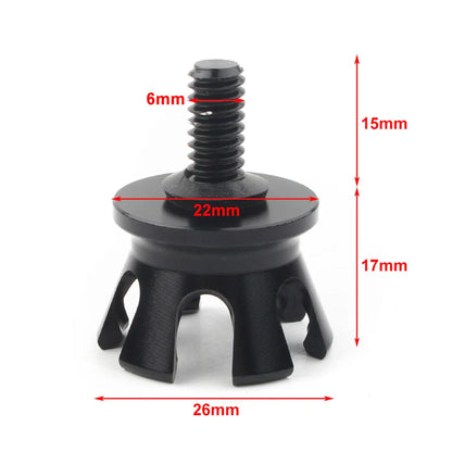 Rear Seat Bolt Tab Screw Mount Aluminum for Harley (1996-2023)
