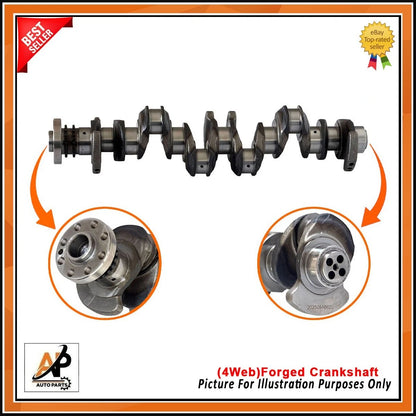 Engine Crankshaft Forged Heavy Duty with Rebuild Kit for BMW 3.0 N57 (2010–2020)