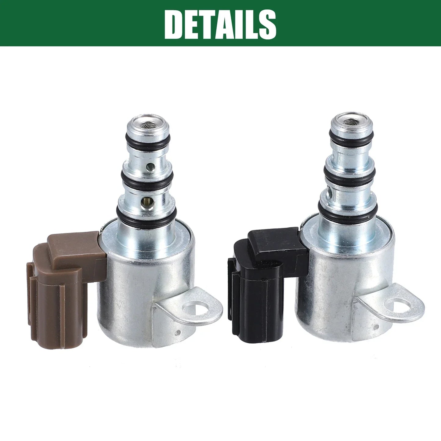 Transmission Shift Control Solenoid for Honda (28400-P6H-013) 2 x Black