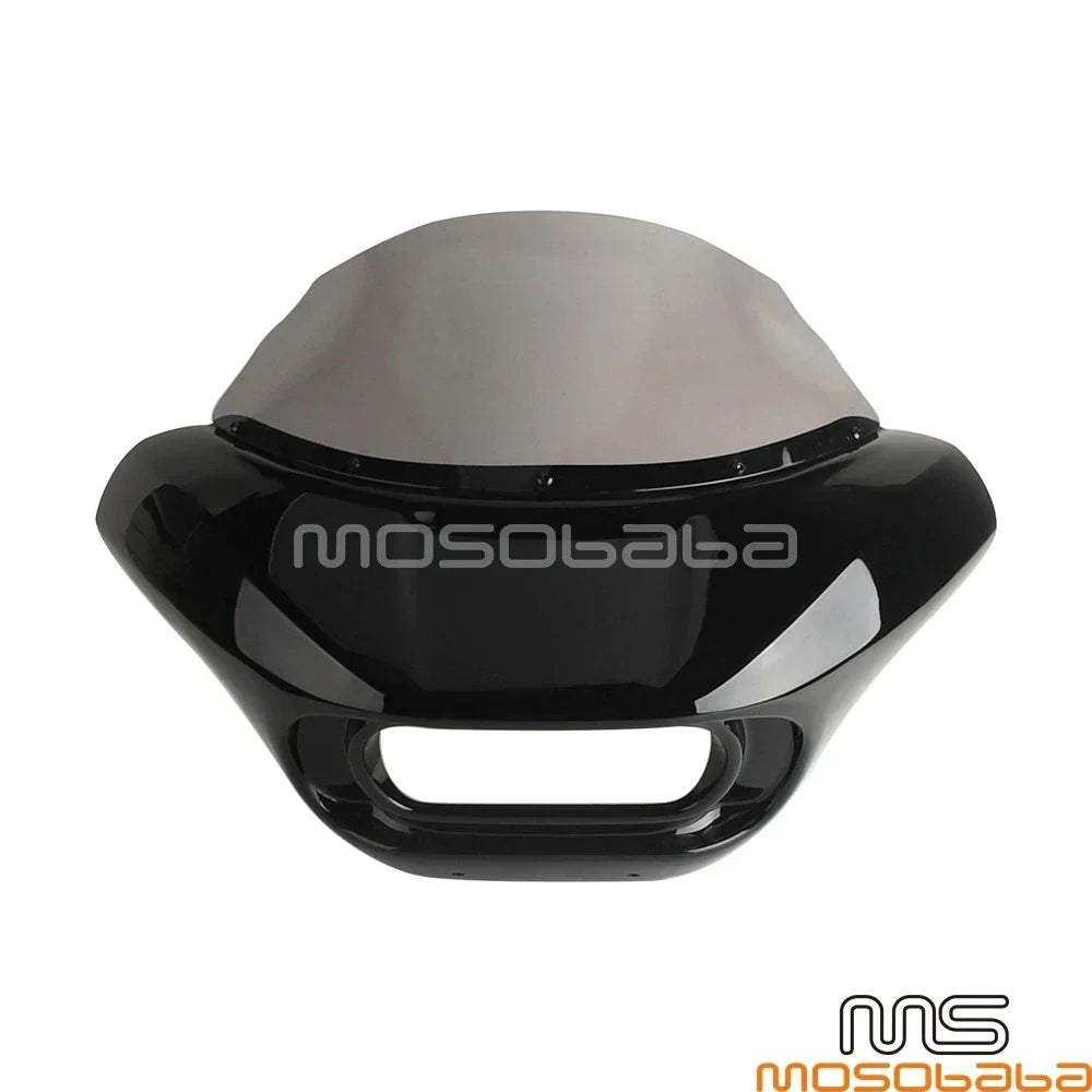 ABS Club Style Front Headlight Fairing Windshield for Softail Fat Bob (2018-2023)