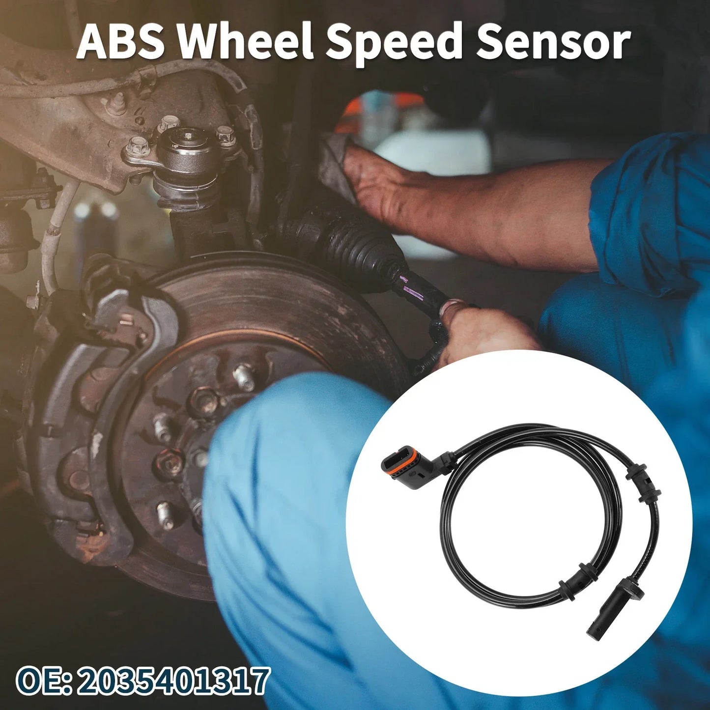 ABS Wheel Speed Sensor for Mercedes-Benz CLK63 (2007-2009)
