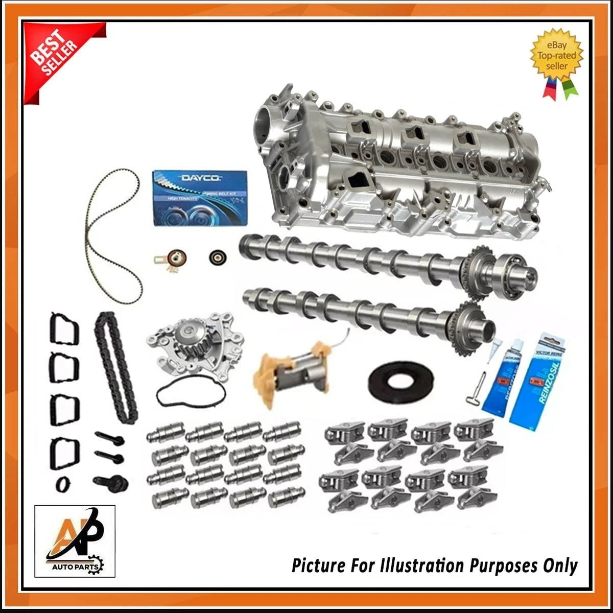 Cam Carrier with Camshaft Kit Heavy Duty for Peugeot Opel Citroen 1.5 (2010–2018)