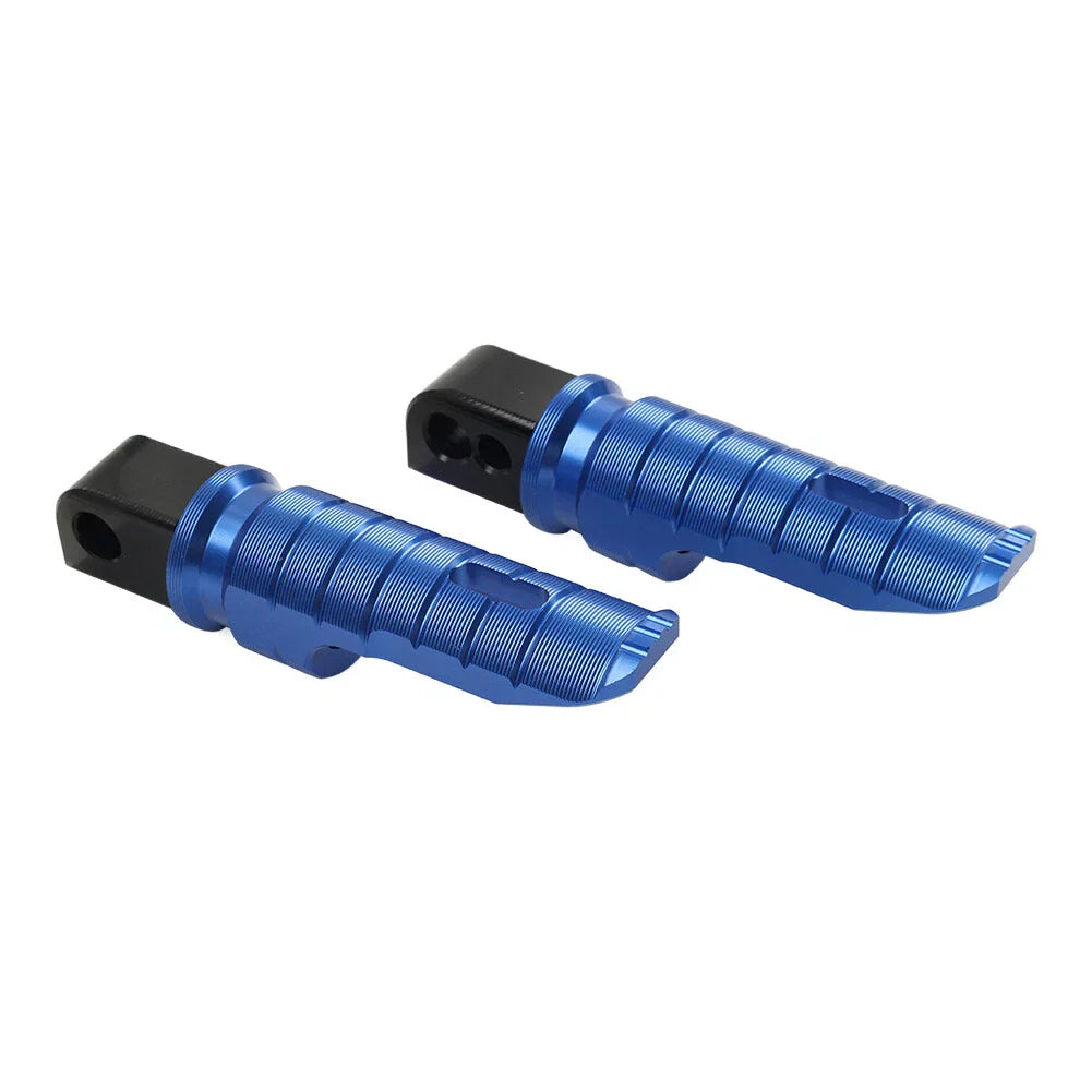 Rear Footrest Pegs for Suzuki V-Strom 650 DL650 GSXS1000 (2018-2024) Blue