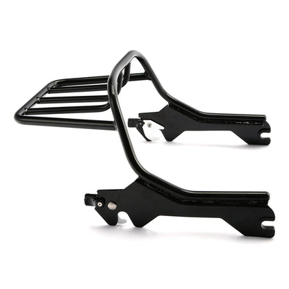 Black Two Up Luggage Rack for Harley Breakout FXBRS & Fat Boy FLFBS (2018-2025)