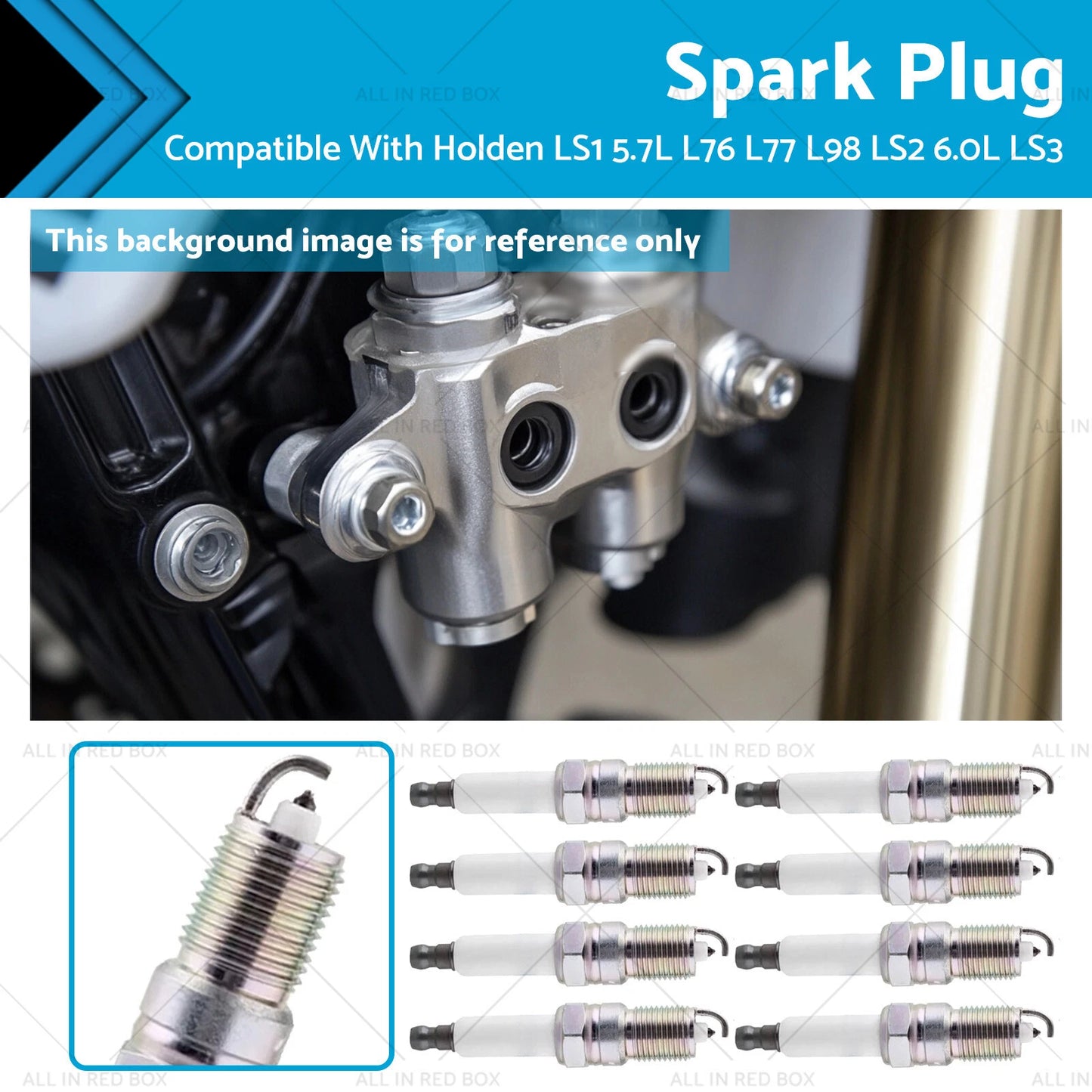 8Pcs Ignition Spark Plugs for Holden LS3 6.2L (2010-2017)