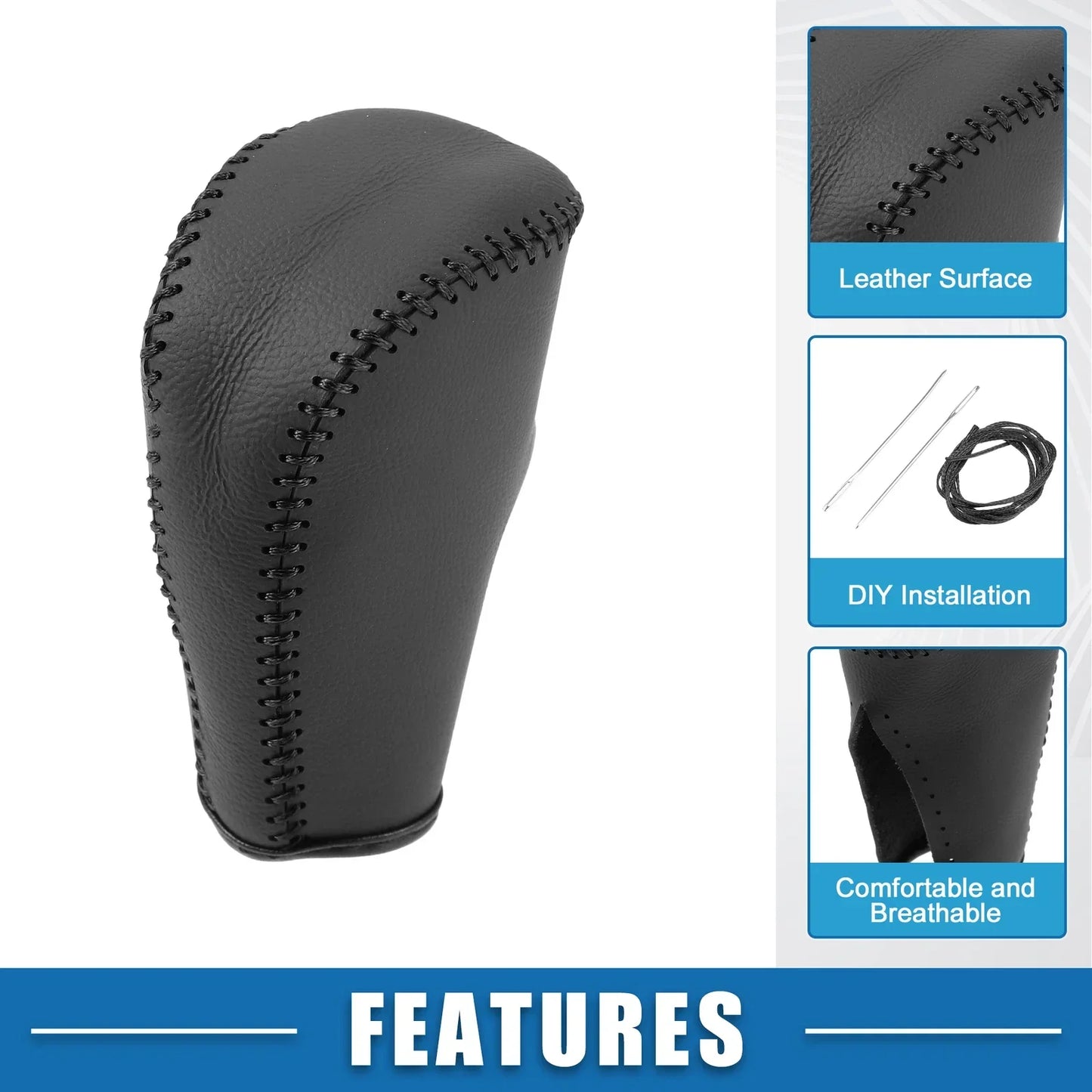 Gear Shifting Knob Cover for Hyundai IX35 (2010-2015) - Auto Transmission Trim