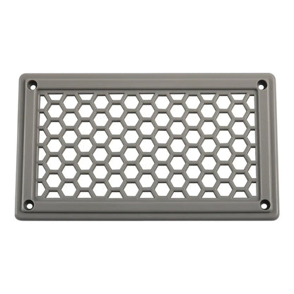 Gray Hexagonal Air Inlet Vent Panel for RV Bus