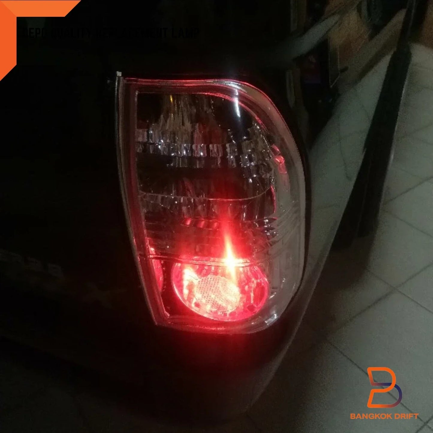 Crystal Tail Light Rear Lamp for Mitsubishi Triton Ute MK L200 (1996-2006)