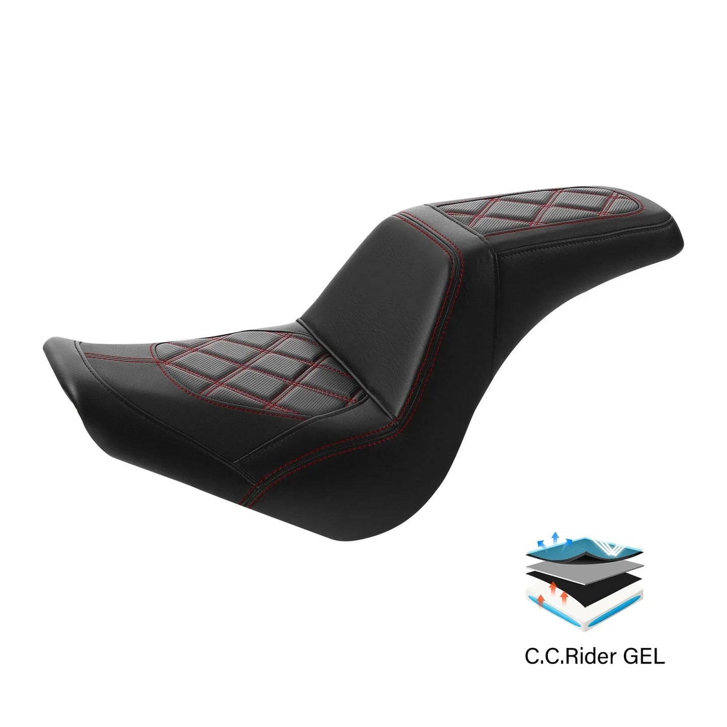 Gel Seat for Harley Softail Standard Street Bob FXBBS (2018-2025)