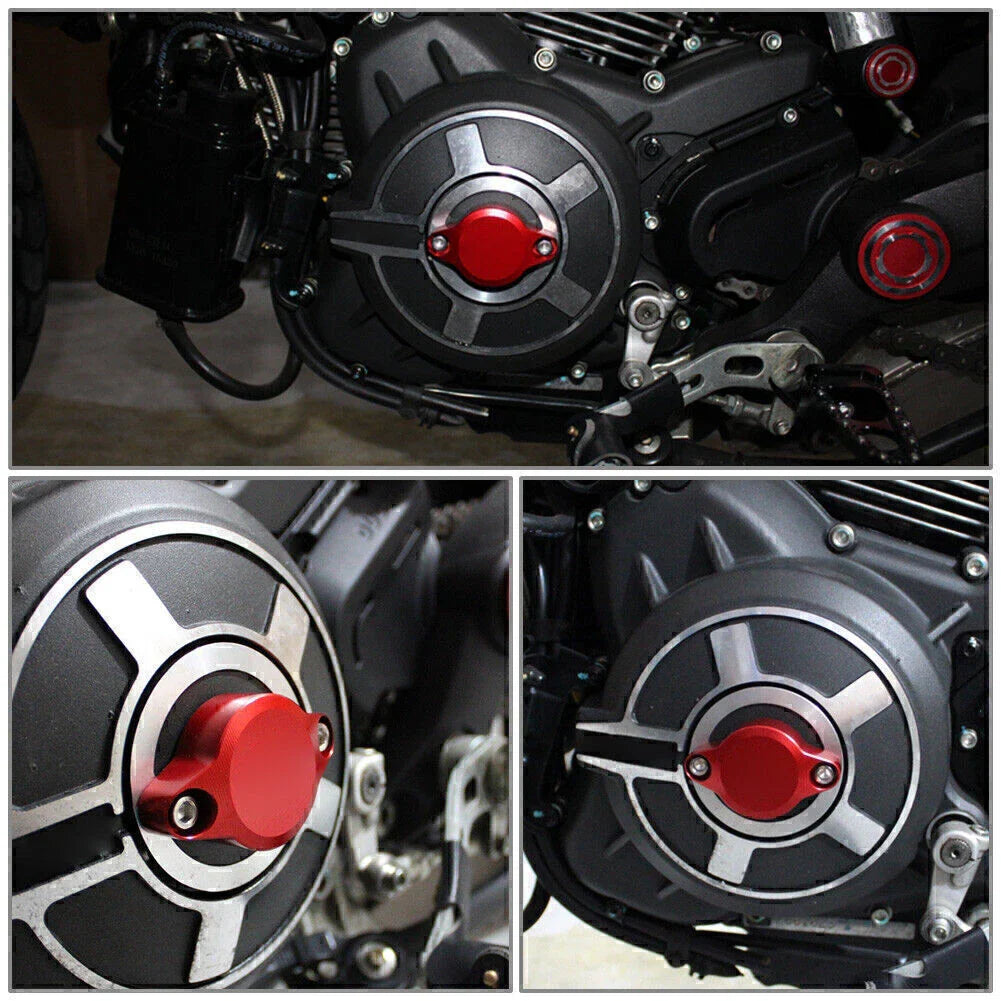 CNC Engine Case Sliders for Ducati Multistrada 1200, 950, Scrambler 800, 1100