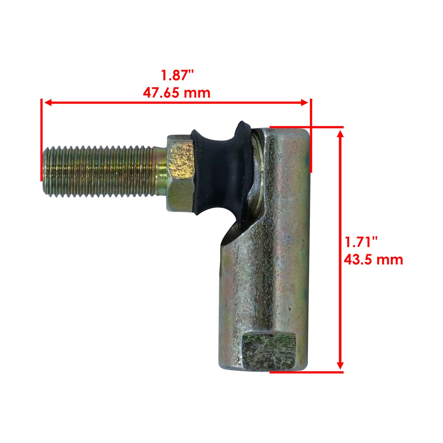 Caltric Tie Rod End Replacement Ball Joint for MTD Cub Cadet Ariens (21031)