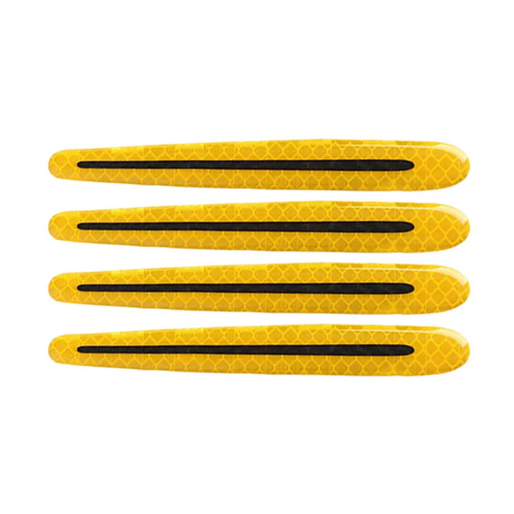 Carbon Fiber Door Handle Reflective Stickers for Universal Cars