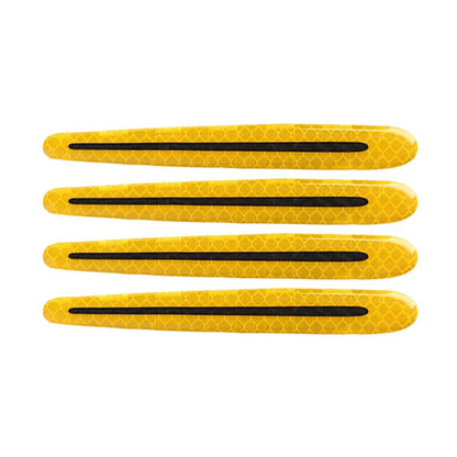 Carbon Fiber Door Handle Reflective Stickers for Universal Cars