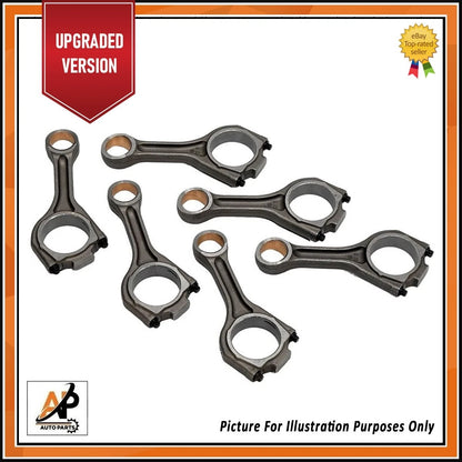 Connecting Rods Set of 6 Replacement for Jaguar Land Rover 3.0 Diesel (2006–2012)